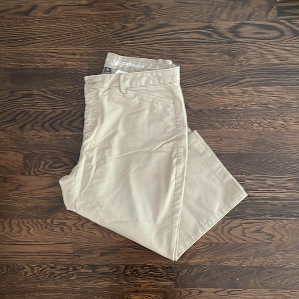 Eddie Bauer Legendwash Stretch Curvy Cropped Pants